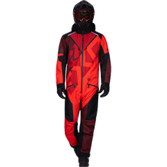 [Color:::Red / Oxblood] FXR Men's Cold Cross CX F.A.S.T.™ Insulated Monosuit