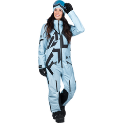 [Color:::Maui Blue / Black] FXR Women's Cold Cross CX F.A.S.T. Monosuit