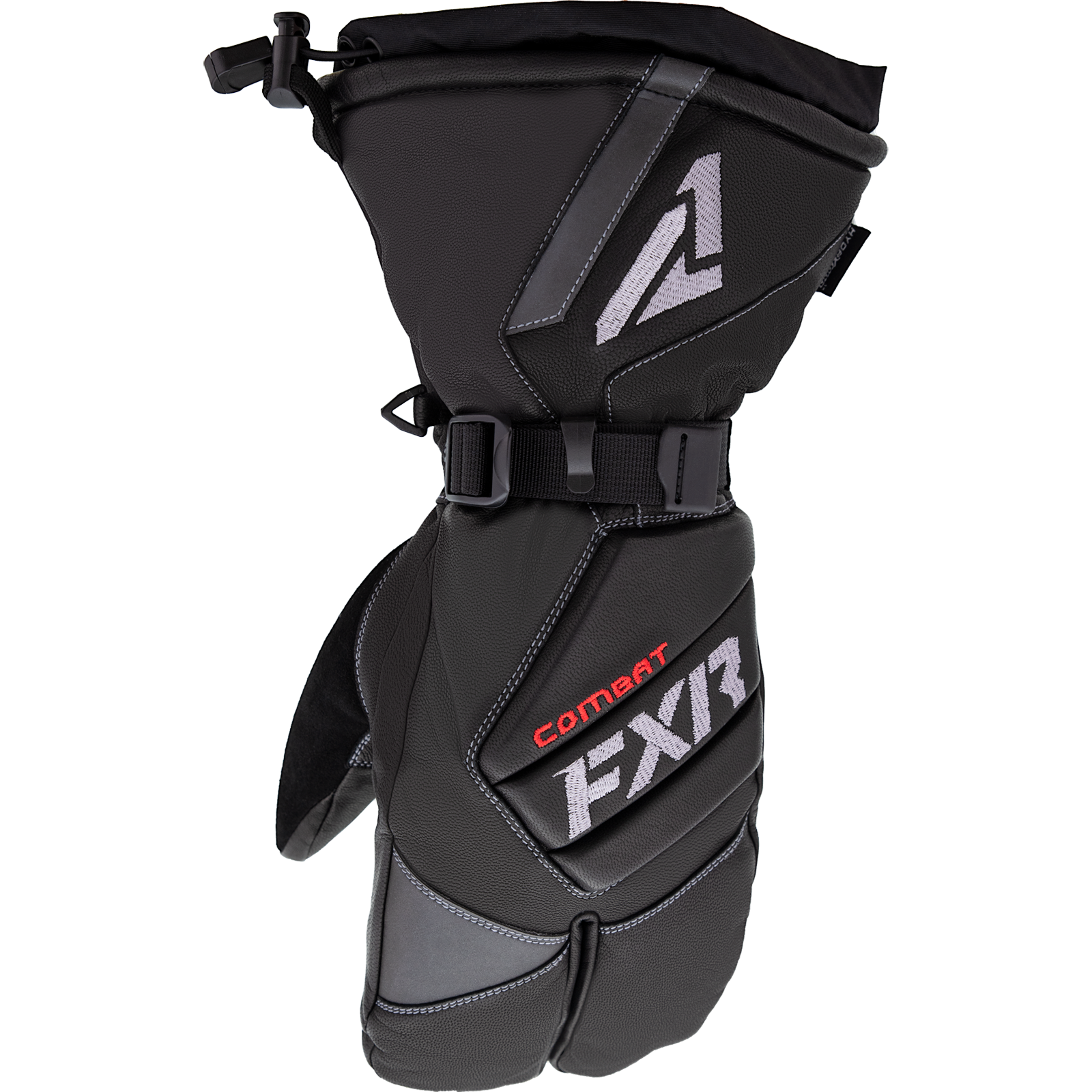 FXR Leather Claw Snowmobile Mitt Black