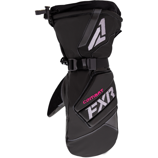 FXR Women's Combat Leather Mitt Black