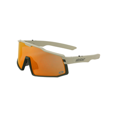 [Color:::Sand W/ Revo Mirror Gold Lens] Castle X Connekt 2 Smart Bluetooth Glasses