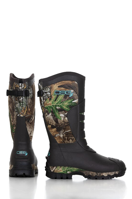  DSG Women's Rubber Hunting Boot - Realtree Edge