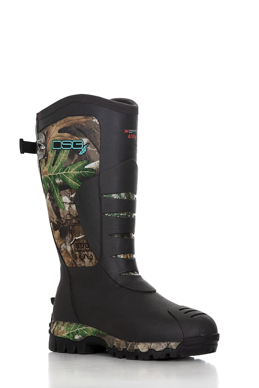  DSG Women's Rubber Hunting Boot - Realtree Edge
