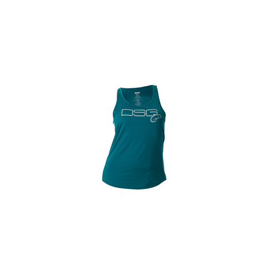 DSG Women's Razor Back UPF Tank Top - Deep Teal