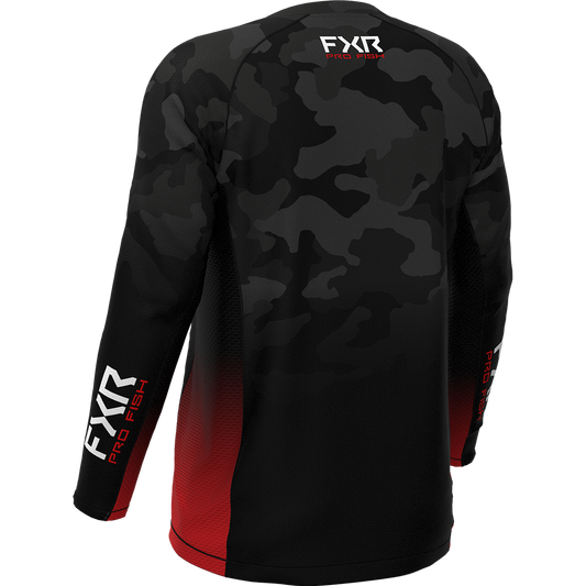  FXR Men's Derby Camo Air UPF Longsleeve
