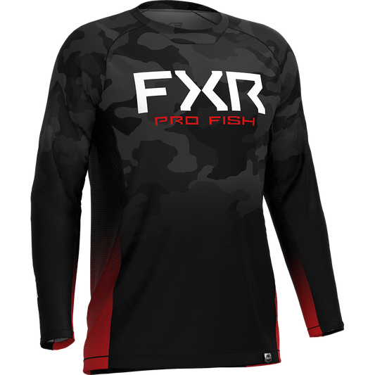  FXR Men's Derby Camo Air UPF Longsleeve