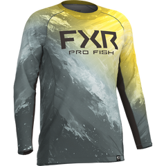 [Color:::Bermuda / Sundust] FXR Men's Derby Swell Air UPF Longsleeve