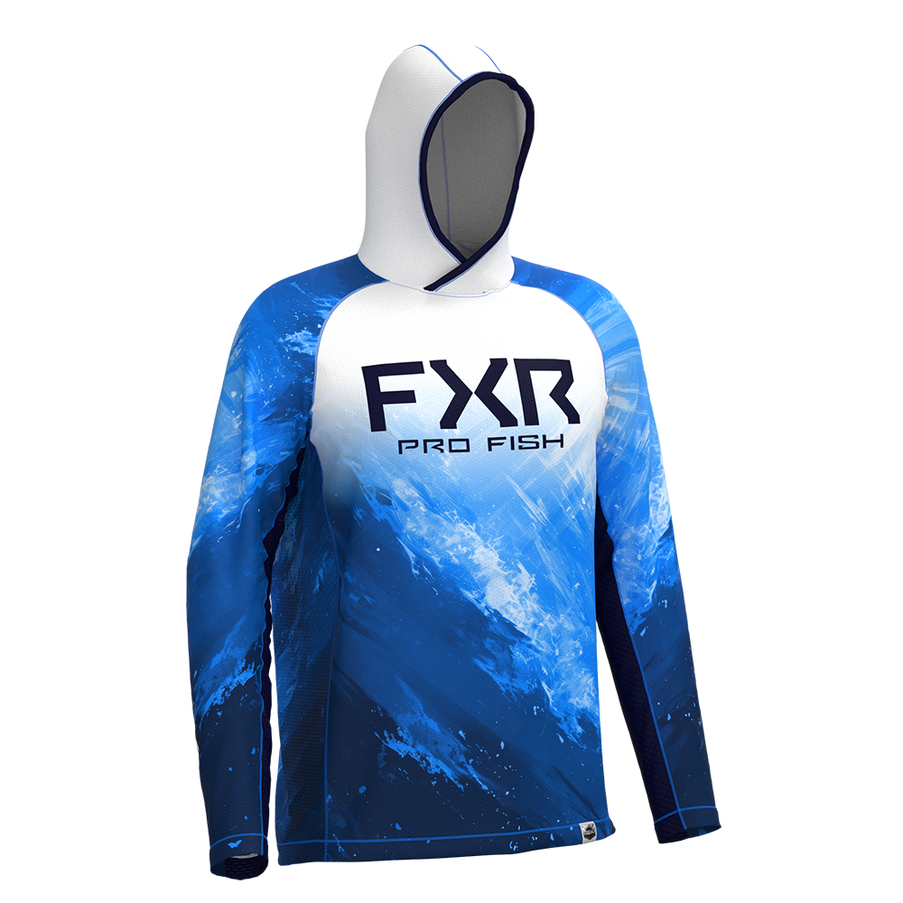  FXR Men&#39;s Derby Swell Air UPF Pullover Hoodie