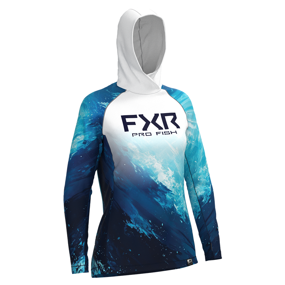  FXR Women&#39;s Derby Swell UPF Pullover Hoodie