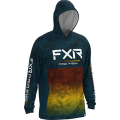 [Color:::Slate Camo-Rust] FXR Derby UPF Hoodie
