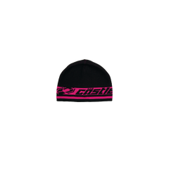 [Color:::Black-Hot Pink] Castle X Drift Fleece Lined Beanie
