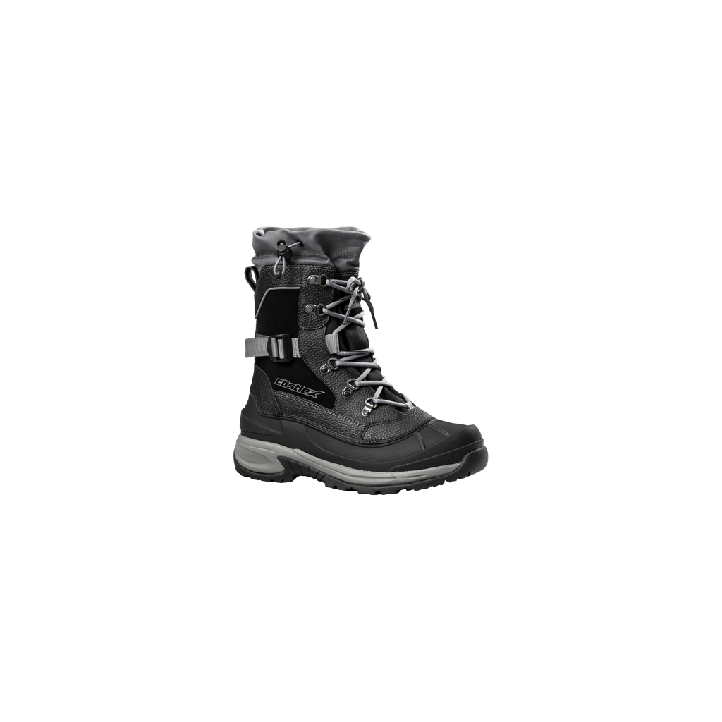 Men\'s Castle X Black Snow Boots Castle X Barrier 2 Mens Snowmobile Boots Black/Gray 7 USA  main image 2