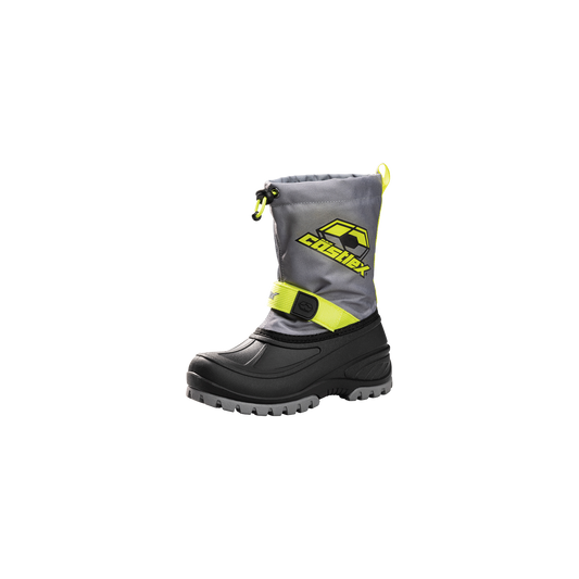 Castle X Youth Element Boots - Hi Vis-Gray