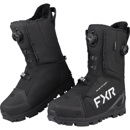 FXR Elevation Dual Boa Boot Black