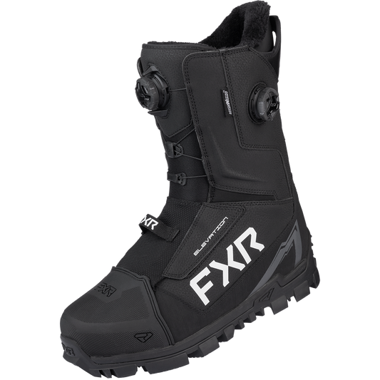 FXR Elevation Dual Boa Boot Black