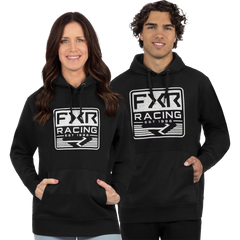 [Color:::Black / Splatter] FXR Unisex Emblem Cotton Pullover Hoodie