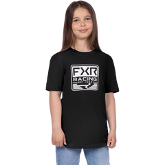 [Color:::Black / Splatter] FXR Youth Emblem Premium T-Shirt