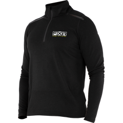 FXR Endeavor Merino 1/4 Zip Black