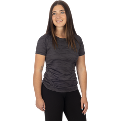 [Color:::Black Camo / Mint] FXR Women's Exhale Active T-Shirt