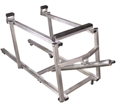 Extreme Max 5800.1184 Deluxe Aluminum Snowmobile Lift - Wheel Kit Included