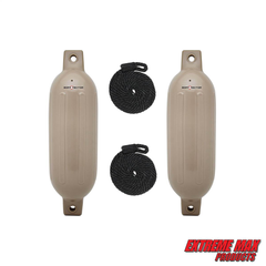 Extreme Max BoatTector Inflatable Fender Value 2-Pack - 6.5