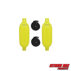 Extreme Max BoatTector Inflatable Fender Value 2-Pack - 4.5