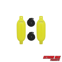 Extreme Max BoatTector Inflatable Fender Value 2-Pack - 8.5