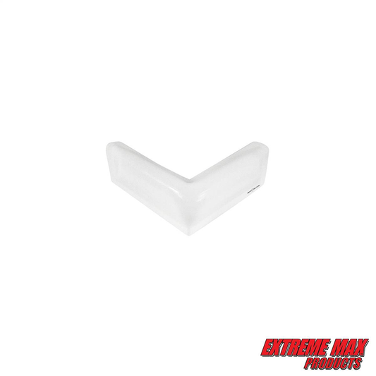  Extreme Max BoatTector Vinyl 90° Dock Corner Bumper