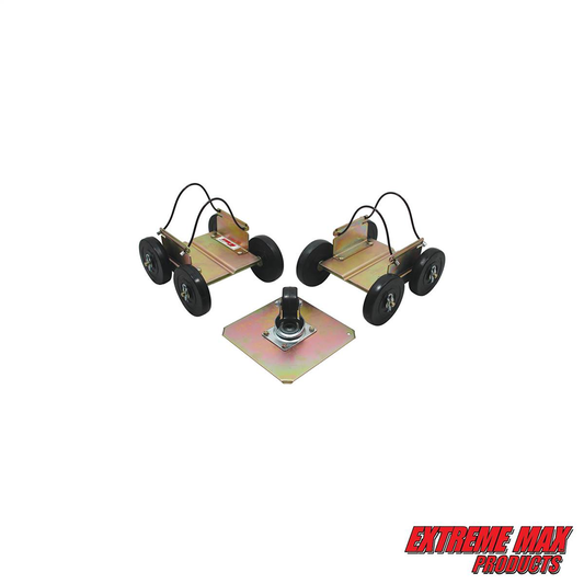 Extreme Max Power Wheels Driveable Snowmobile Dollies PowerWheels1
