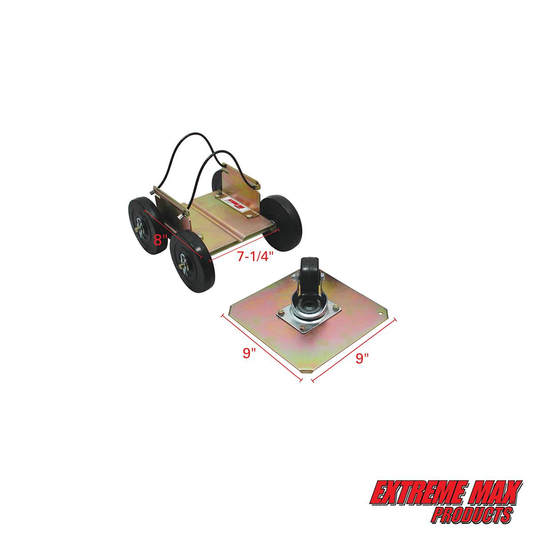 Extreme Max Power Wheels Driveable Snowmobile Dollies PowerWheels2