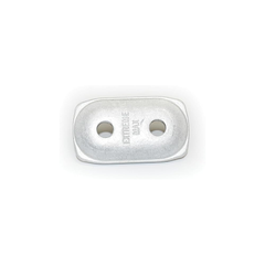Extreme Max Rectangular Aluminum Double Backer - Pack of 24 - 5900.5603 ExtremeMaxRectDoubleBacker-1