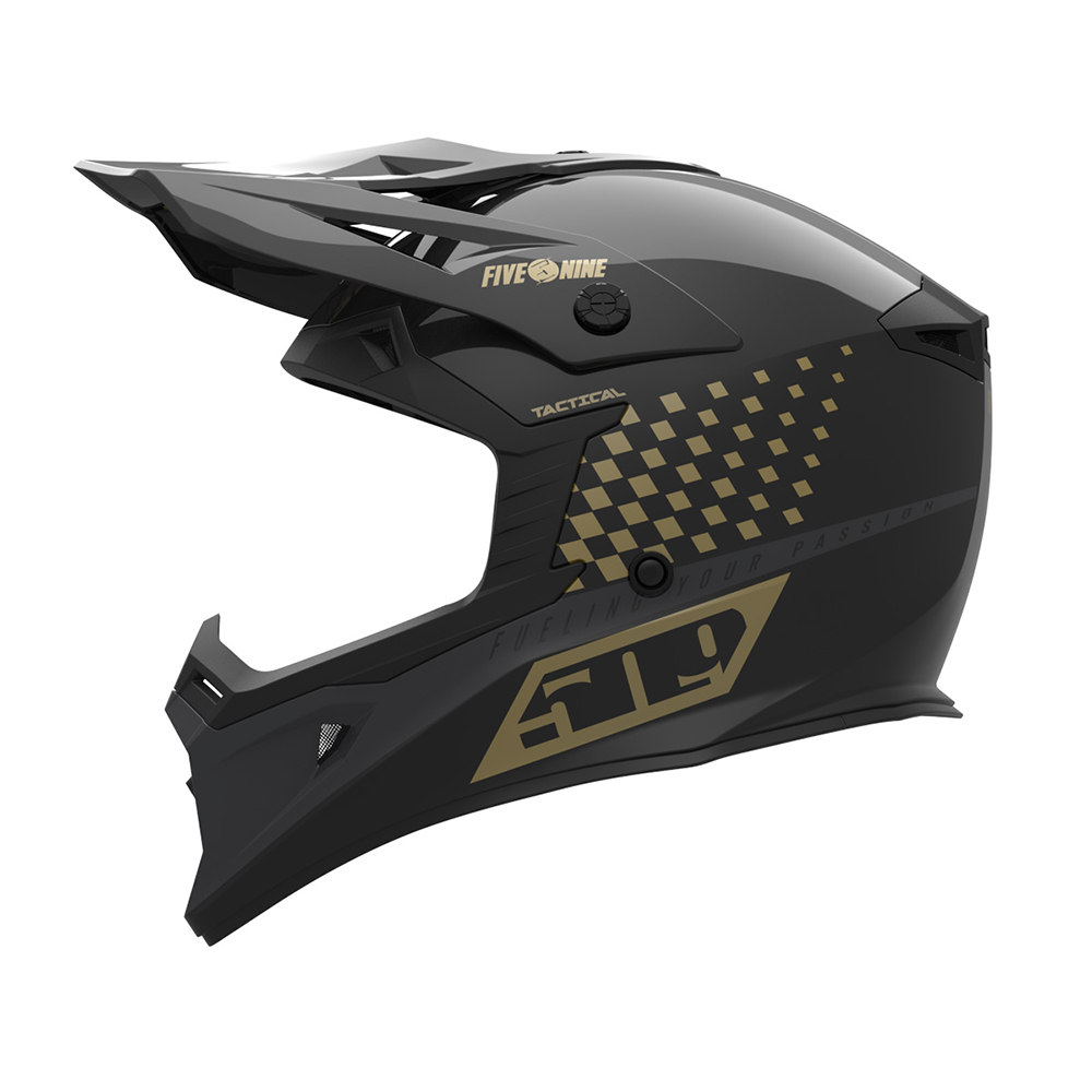 509 dirt bike helmets Altitude 2.0 Offroad Carbon Fiber Helmet - Speedsta Black Gold Polyester Made in USA or Imported Hand lay 509 Youth Tactical 2.0 Offroad
