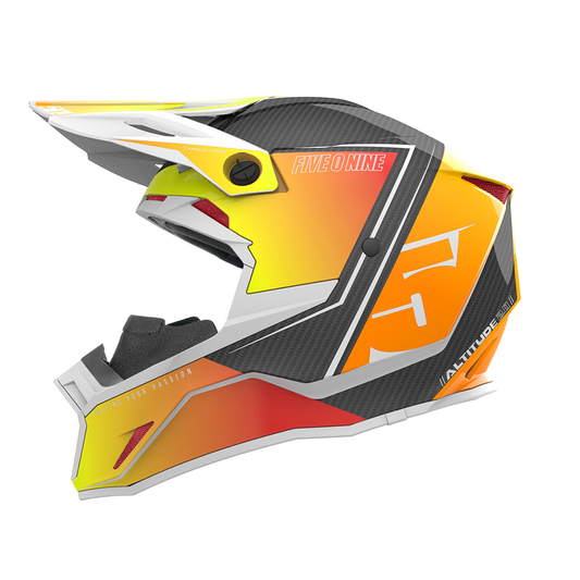 509 Altitude 2.0 Carbon Fiber Helmet - Orange Pop (Gloss) Orange Pop
