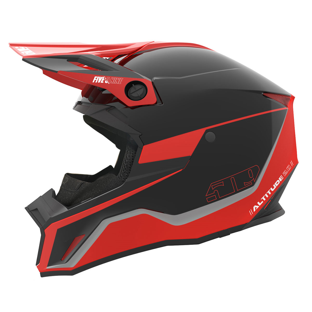 dark red motorcycle helmet 509 Altitude 2.0 Helmet XL / Racing Red (2024)