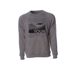 [Color:::Charcoal] 509 Women's Raglan Crew Sweatshirt