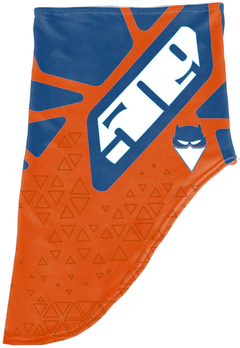 [Color:::Orange Navy Hextant] 509 Dust Devil Bandana