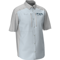[Color:::Ice-Grey] FXR Cast Performance UPF Tech Shortsleeve Shirt