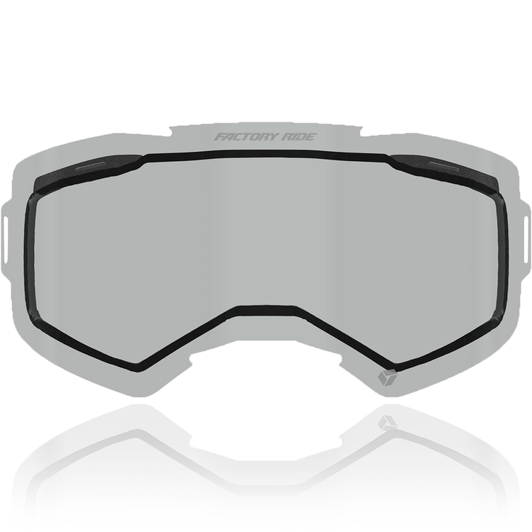 [Color:::Clear] FXR Factory Ride Goggle Replacement Dual Lens