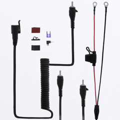 [Color:::Black] FXR Maverick Modular Helmet Replacement Wires With Clip