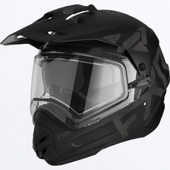[Color:::Black Ops] FXR Torque X Team Helmet W/ Elec. Shield and Sun Shade