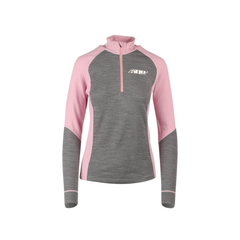 [Color:::Dusty Rose] 509 Women's FZN Merino Base Layer 1/4 Zip Shirt