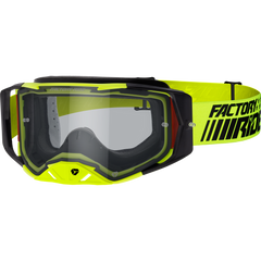 [Color:::Trigger] FXR Factory Ride Clear MX Goggle