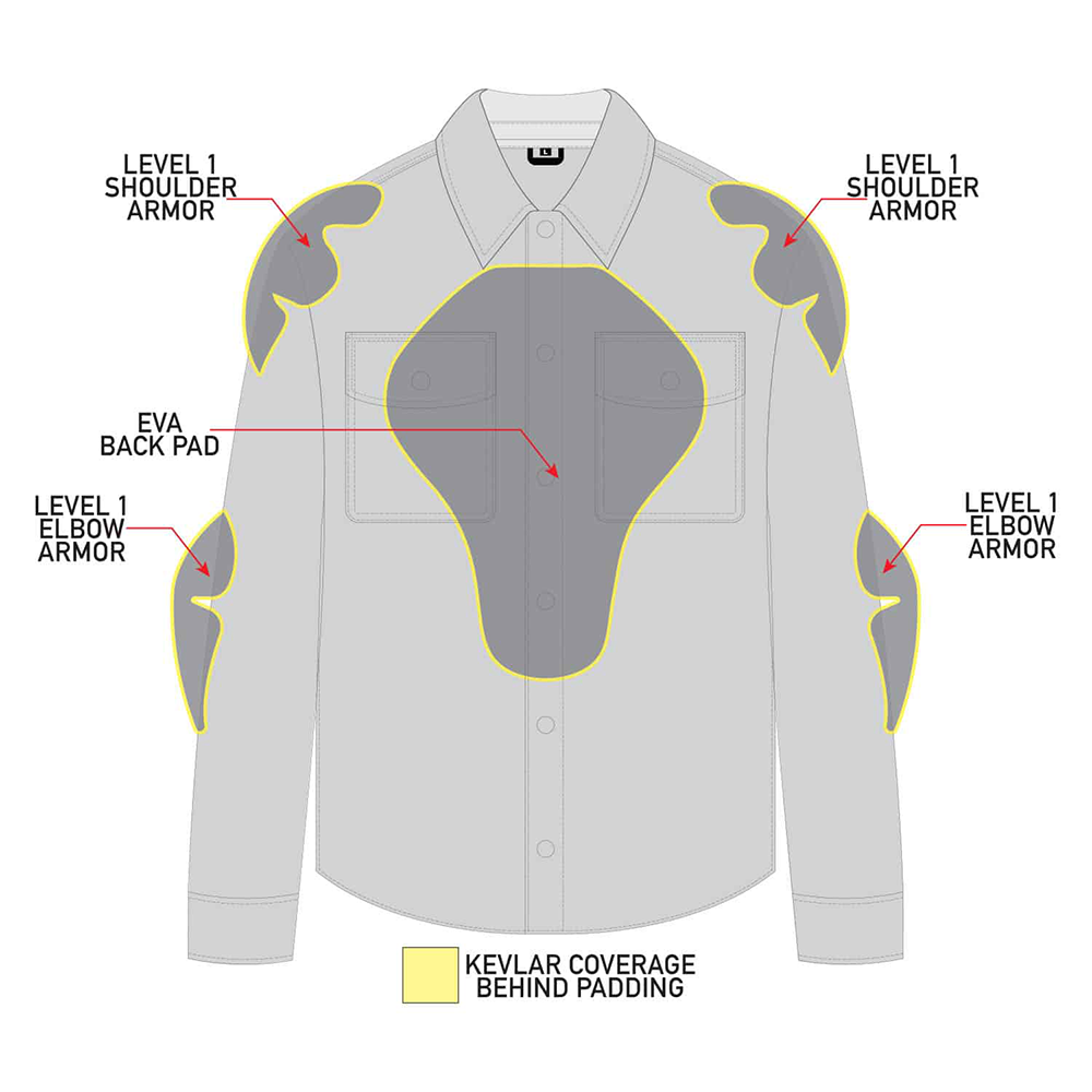 Castle X Men's Filter Mesh Riding Shirt