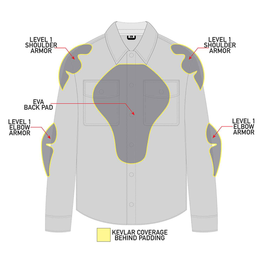  Castle X Men's Filter Mesh Riding Shirt