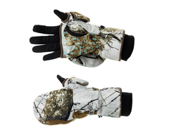 DSG Women's Flip Top Mitten 3.0 with Glove Liner Realtree Snow