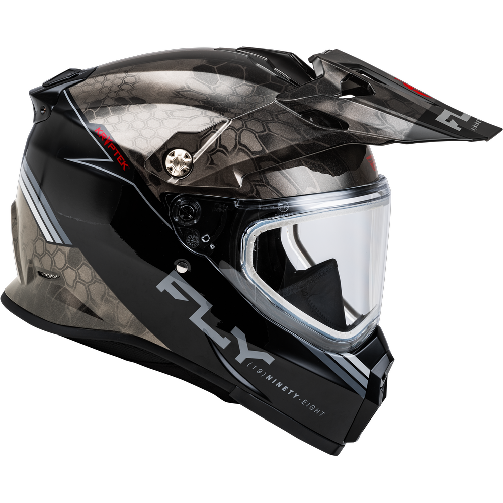 Fly Racing Trekker Kryptek Conceal Helmet Red / Black / 2XL