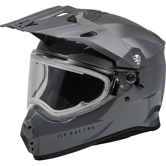  Fly Racing Trekker CW Solid Helmet (Electric)