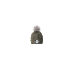 [Color:::Mushroom] DSG WOMEN'S FOLDED POM BEANIE