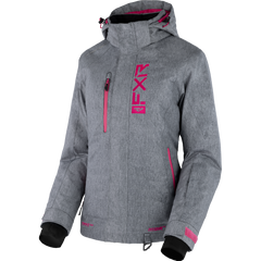 [Color:::Grey Linen / Fuchsia] FXR Women's Fresh Jacket