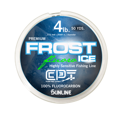 Clam Frost Ice Premium Fluorocarbon Fishing Line - Metered